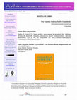 Research paper thumbnail of RESEÑA DE LIBRO Una investigación innovadora sobre alfabetización y democracia VOL 3 NO. 1