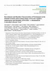 Research paper thumbnail of Recruitment and Baseline Characteristics of Participants in the Dietary Approaches to Stop Hypertension Trial