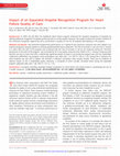 Research paper thumbnail of Impact of an expanded hospital recognition program for heart failure quality of care