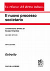 Research paper thumbnail of Il controllo giudiziario delle società (2008)