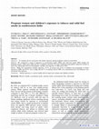 Research paper thumbnail of Pregnant women and children's exposure to tobacco and solid fuel smoke in southwestern India