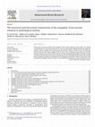 Research paper thumbnail of The structural and functional connectivity of the amygdala: From normal emotion to pathological anxiety