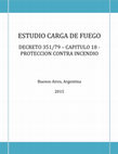 Research paper thumbnail of ESTUDIO CARGA DE FUEGO Contenido