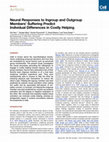 Research paper thumbnail of Neural Responses to Ingroup and Outgroup Members' Suffering Predict Individual Differences in Costly Helping