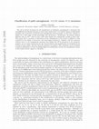 Research paper thumbnail of Classification of qubit entanglement: SL(2,ℂ) versus SU(2) invariance