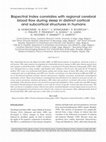 Research paper thumbnail of Bispectral index correlates with regional cerebral blood flow during sleep in distinct cortical and subcortical structures in humans