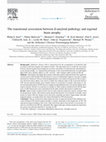 Research paper thumbnail of The transitional association between β-amyloid pathology and regional brain atrophy