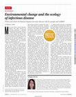 Research paper thumbnail of Environmental change and the ecology of infectious disease