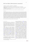 Research paper thumbnail of How have fisheries affected parasite communities?