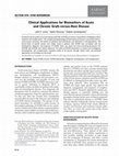 Research paper thumbnail of Clinical Applications for Biomarkers of Acute and Chronic Graft-versus-Host Disease