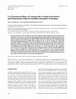 Research paper thumbnail of Gas Transmission Rates of Polyethylene and Polypropylene Films Gas Transmission Rates of Commercially Available Polyethylene and Polypropylene Films for Modified Atmosphere Packaging