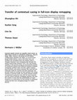 Research paper thumbnail of Transfer of contextual cueing in full-icon display remapping