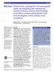 Research paper thumbnail of Protocol for a prospective neuroimaging study investigating the supraspinal control of lower urinary tract function in healthy controls and patients with non-neurogenic lower urinary tract symptoms