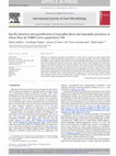 Research paper thumbnail of Specific detection and quantification of Aspergillus flavus and Aspergillus parasiticus in wheat flour by SYBR® Green quantitative PCR