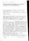 Research paper thumbnail of Comparative analysis of polygalacturonases in isolates of seven species of Fusarium from Pinus pinea