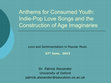 Research paper thumbnail of Anthems for Consumed Youth