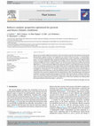 Research paper thumbnail of Rubisco catalytic properties optimized for present and future climatic conditions