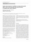 Research paper thumbnail of On-line electrochemistry–bioaffinity screening with parallel HR-LC-MS for the generation and characterization of modified p38α kinase inhibitors