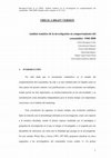 Research paper thumbnail of Análisis temático de la investigación en comportamiento del consumidor: 1968-2000