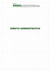 Research paper thumbnail of APOSTILA DE DIREITO ADMINISTRATIVO