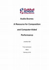 Research paper thumbnail of Audio-Scores: A Resource for Composition and Computer-Aided Performance