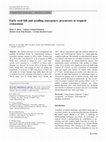 Research paper thumbnail of Early seed fall and seedling emergence: precursors to tropical restoration