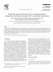 Research paper thumbnail of Purification and characterization of an exo-polygalacturonase produced by Penicillium viridicatum RFC3 in solid-state fermentation