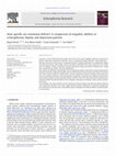 Research paper thumbnail of How specific are emotional deficits? A comparison of empathic abilities in schizophrenia, bipolar and depressed patients