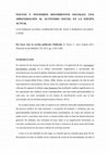 Research paper thumbnail of NUEVOS Y NOVISIMOS MOVIMIENTOS SOCIALES: UNA APROXIMACIÓN AL ACTIVISMO SOCIAL EN LA ESPAÑA ACTUAL