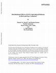 Research paper thumbnail of Distributional effects of WTO agricultural reforms in rich and poor countries