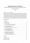 Research paper thumbnail of Rechtspluralismus in Bolivien. Dekolonisierung der Justiz als Herausforderung für den Plurinationalen Staat