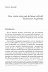 Research paper thumbnail of Una visión integrada del desarrollo del biodiesel en Argentina