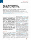 Research paper thumbnail of Host Cell Phosphatidylcholine Is a Key Mediator of Malaria Parasite Survival during Liver Stage Infection