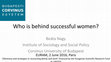 Research paper thumbnail of Who is behind successful women