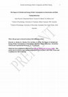 Research paper thumbnail of The Impact of Alcohol and Energy Drink Consumption on Intoxication and Risk-Taking Behavior