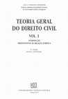 Research paper thumbnail of LUÍS A TEORIA GERAL DO DIREITO CIVIL