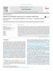 Research paper thumbnail of Stability of Lactobacillus rhamnosus GG in prebiotic edible films