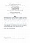 Research paper thumbnail of Man Identity in Indonesian Drama Films (Gender Construction In Indonesian Film, Post – New Order Era)