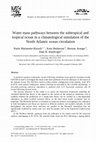 Research paper thumbnail of Water mass pathways between the subtropical and tropical ocean in a climatological simulation of the North Atlantic ocean circulation