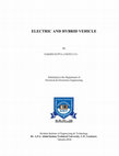 Research paper thumbnail of ELECTRIC AND HYBRID VEHICLE