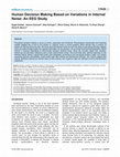 Research paper thumbnail of Human Decision Making Based on Variations in Internal Noise: An EEG Study