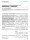 Research paper thumbnail of Medullary amyloidosis associated with apolipoprotein A-IV deposition