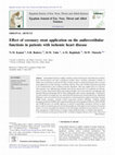 Research paper thumbnail of The Effect of Coronary Stent Application on the Audiovestibular Functions in Patients with Ischemic Heart Disease