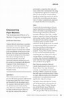 Research paper thumbnail of Empowering Poor Women: The Unexpected Effects of a Welfare Program in Argentina