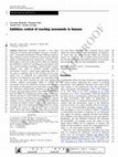 Research paper thumbnail of Inhibitory control of reaching movements in humans