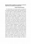 Research paper thumbnail of Igualdad y Moralismo Político