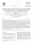 Research paper thumbnail of Quantitative analysis of cochlear active mechanisms in tinnitus subjects with normal hearing sensitivity: Time–frequency analysis of transient evoked otoacoustic emissions and contralateral suppression