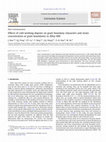 Research paper thumbnail of Effects of cold working degrees on grain boundary characters and strain concentration at grain boundaries in Alloy 600