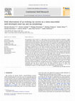 Research paper thumbnail of Field observations of an evolving rip current on a meso-macrotidal well-developed inner bar and rip morphology