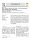 Research paper thumbnail of Future evolution of a tidal inlet due to changes in wave climate, Sea level and lagoon morphology (Óbidos lagoon, Portugal)